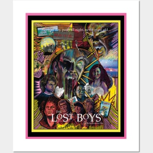 The Lost Boys (w text) Posters and Art